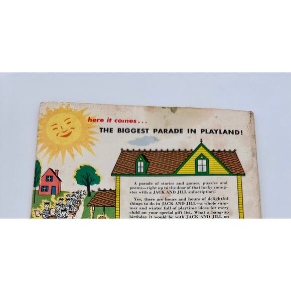 Vintage 1955 Jack and Jill  July Childrens Magazine - Picture 4 of 4